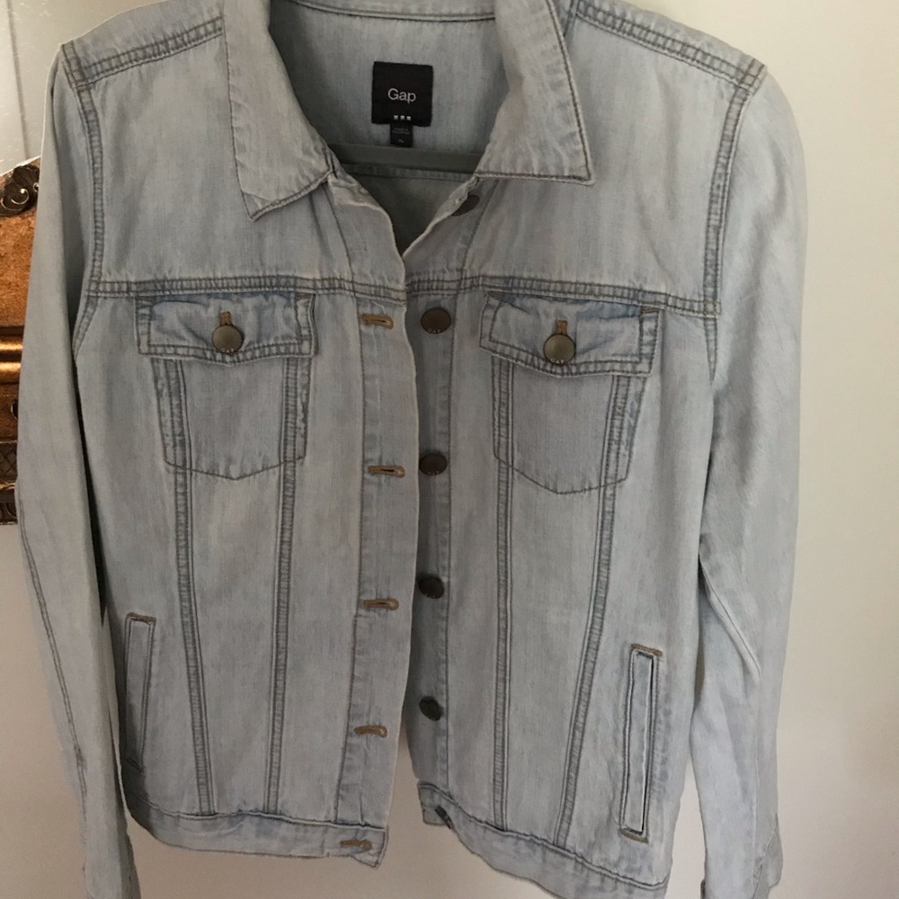 Denim jacket.